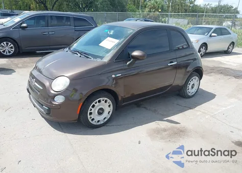 2012 Fiat 500 Pop from USA, damaged, VIN 3C3CFFAR5CT208799